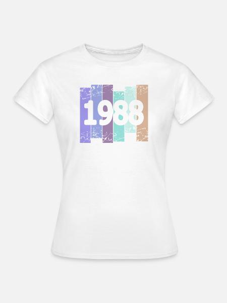 1988 - Frauen T-Shirt - Weiß