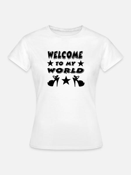High Heels - Frauen T-Shirt - Weiß