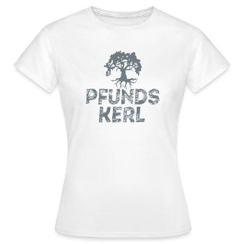 Pound Guy - Women's T-Shirt - white - Front - AI Model Female 172 dark (172cm)
