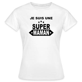 Ich bin eine großartige Mutter - Frauen T-Shirt - Weiß - Vorne - AI Model Female 172 dark (172cm)