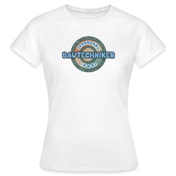 Geschenkidee Bautechniker - Frauen T-Shirt - Weiß - Vorne - AI Model Female 172 dark (172cm)