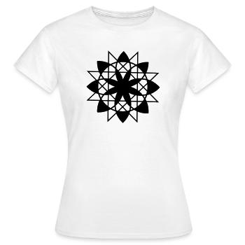 Traumstern - Frauen T-Shirt - Weiß - Vorne - AI Model Female 172 dark (172cm)