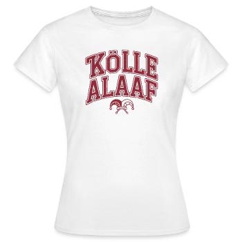Kölle Alaaf - T-shirt Femme - blanc - Devant - AI Model Female 172 dark (172cm)