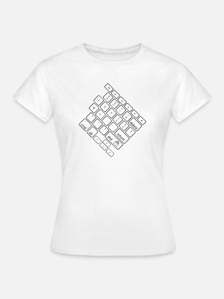 Scheiße - Frauen T-Shirt - Weiß