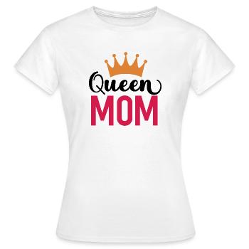 Die Mutter der Königin - Frauen T-Shirt - Weiß - Vorne - AI Model Female 172 dark (172cm)