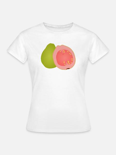 Guava Pop Art - Frauen T-Shirt - Weiß