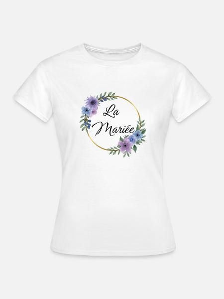 Die zukünftige Junggesellinnenbraut - Frauen T-Shirt - Weiß