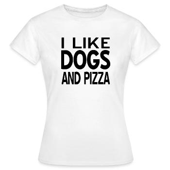 canine - Women's T-Shirt - white - Front - AI Model Female 172 dark (172cm)