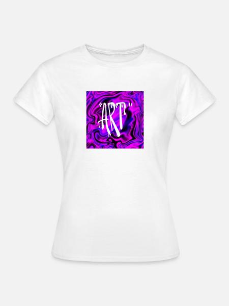 Illusionskunst - Frauen T-Shirt - Weiß