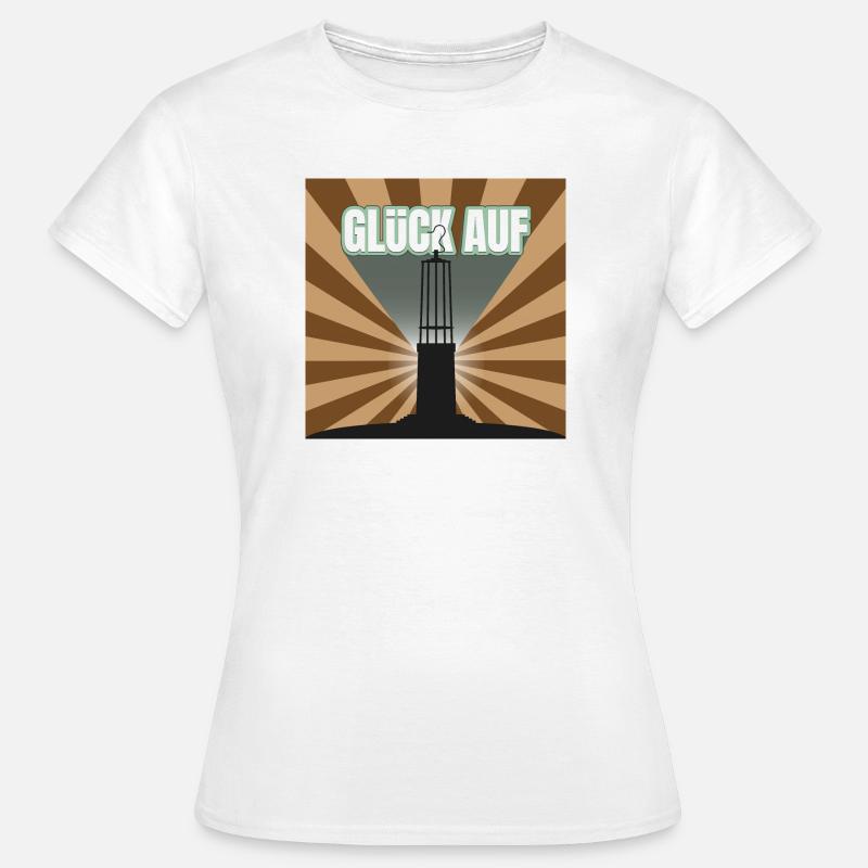 Luck on Mining Light Star - Women's T-Shirt - white