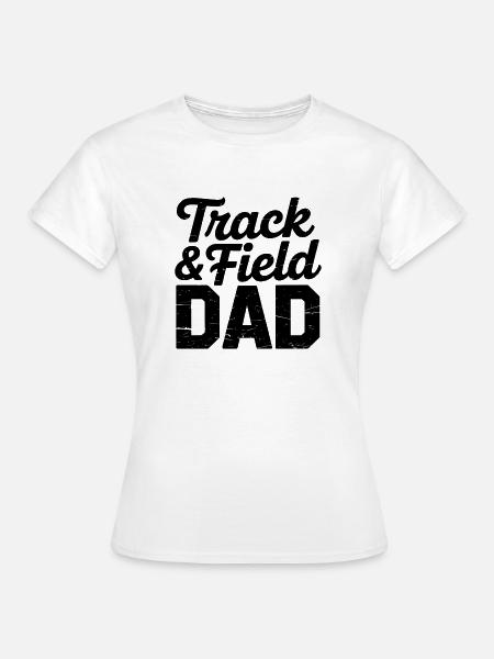 Leichtathletik Sprüche Leichtathletik Geschenk - Frauen T-Shirt - Weiß