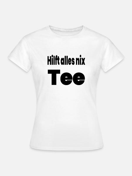 Tee - Frauen T-Shirt - Weiß