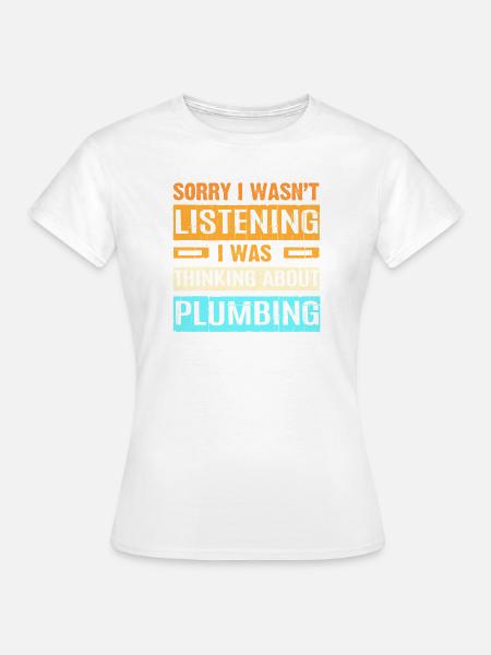 Installateur Klempner - Frauen T-Shirt - Weiß