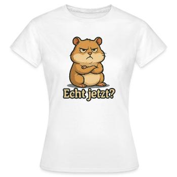 Really now hamsters - Women's T-Shirt - white - Front - AI Model Female 172 dark (172cm)