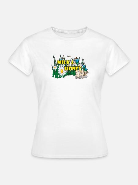 MILK & HONEY - Frauen T-Shirt - Weiß