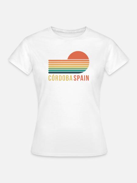 Cordoba Spain - Frauen T-Shirt - Weiß
