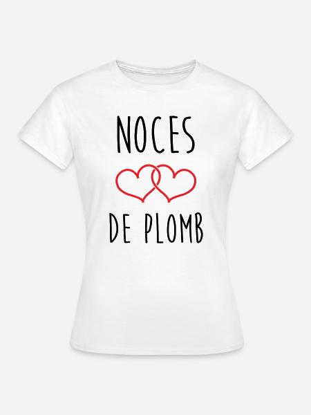 Lead Wedding 14 Jahre Ehe - Frauen T-Shirt - Weiß