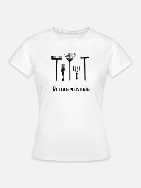 Rechenmeisterin - Frauen T-Shirt - Weiß