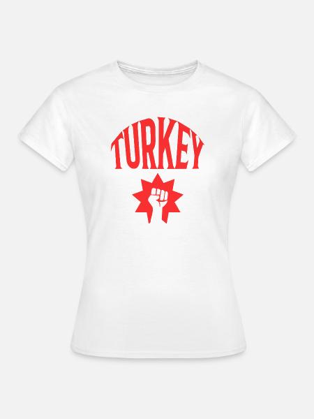 Turkey Türkei - Frauen T-Shirt - Weiß