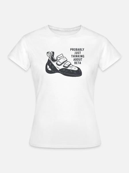 Beta Thought Sneaker Tee - Frauen T-Shirt - Weiß