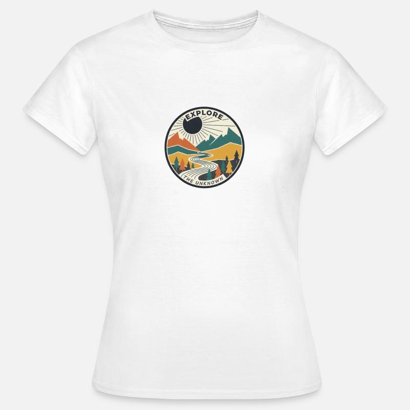 Expedition into the unknown - Women's T-Shirt - white