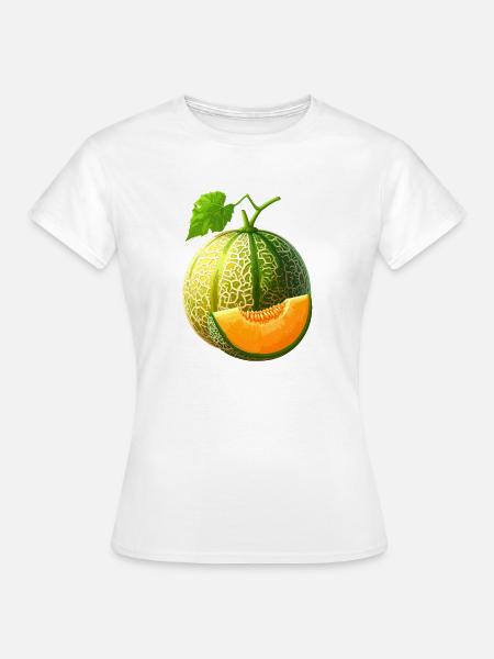 Honigmelone - Frauen T-Shirt - Weiß