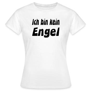 Ange - T-shirt Femme - blanc - Devant - AI Model Female 172 dark (172cm)