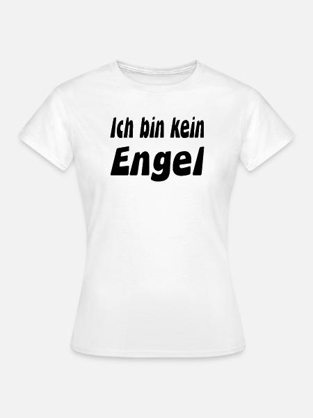 Engel - Frauen T-Shirt - Weiß