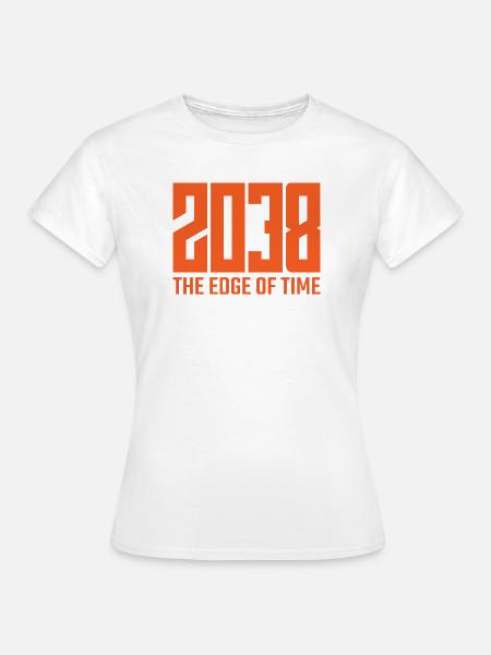 2038 - The Edge of Time - Frauen T-Shirt - Weiß