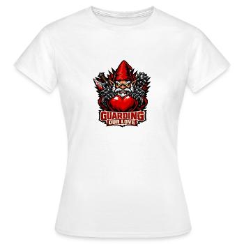 Böser Gnom, Dunkler Gnom, Goth-gnom, Lustiger Gnom - Frauen T-Shirt - Weiß - Vorne - AI Model Female 172 dark (172cm)