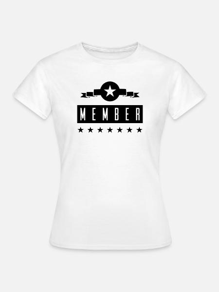 Member - Frauen T-Shirt - Weiß