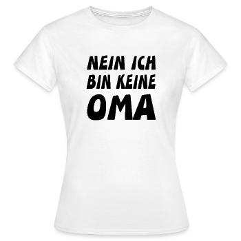 granny - Women's T-Shirt - white - Front - AI Model Female 172 dark (172cm)