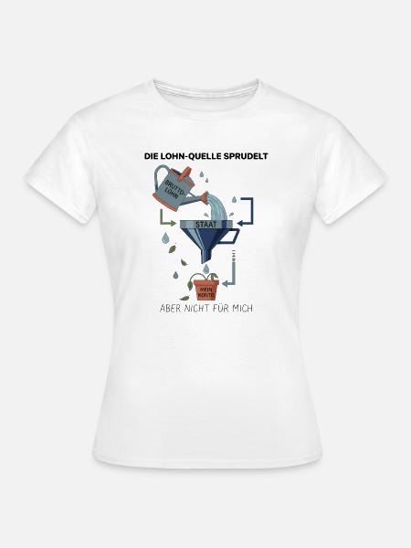 Der Staats Trichter - Frauen T-Shirt - Weiß