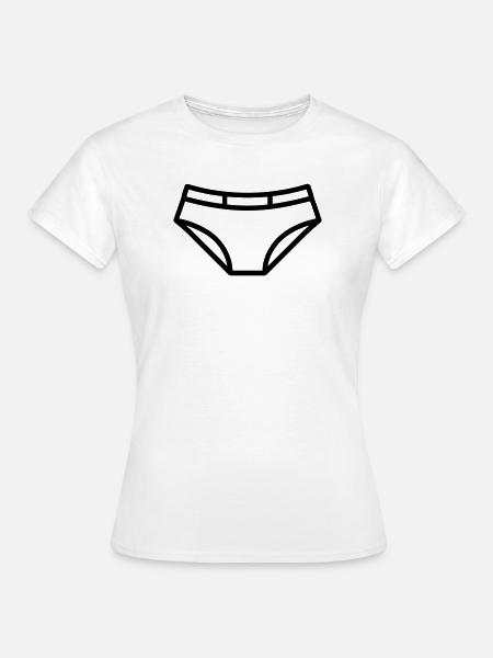 Briefings - Frauen T-Shirt - Weiß