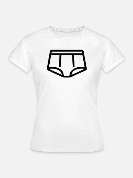 Briefings - Frauen T-Shirt - Weiß