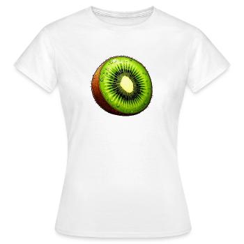 Kiwi - T-shirt Femme - blanc - Devant - AI Model Female 172 dark (172cm)