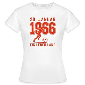 Berlin Fussball Köpenick 1966 - Frauen T-Shirt - Weiß - Vorne - AI Model Female 172 dark (172cm)