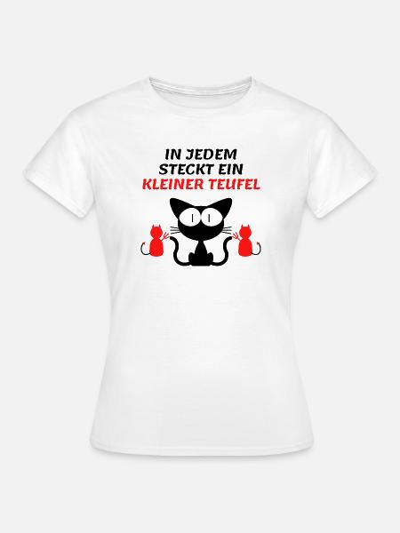 cat - Frauen T-Shirt - Weiß