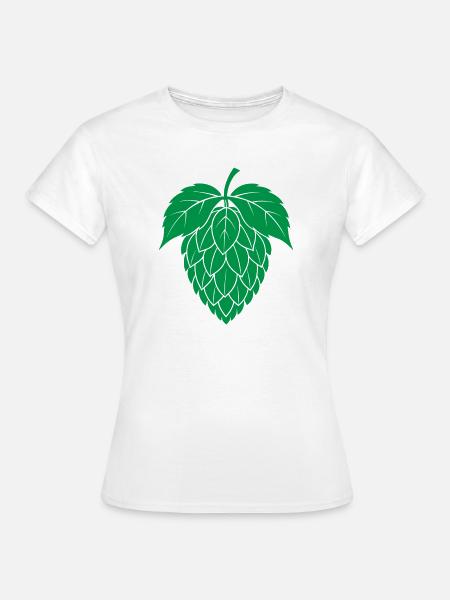 Hopfen - Frauen T-Shirt - Weiß