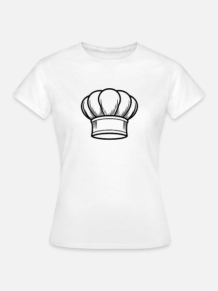 Kochhut - Frauen T-Shirt - Weiß