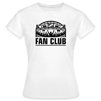 Fan Club Stadium - Women's T-Shirt - white - Front - AI Model Female 172 dark (172cm)