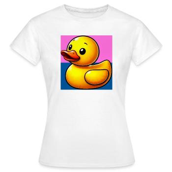 Duckling Duck Duck Duck - Women's T-Shirt - white - Front - AI Model Female 172 dark (172cm)