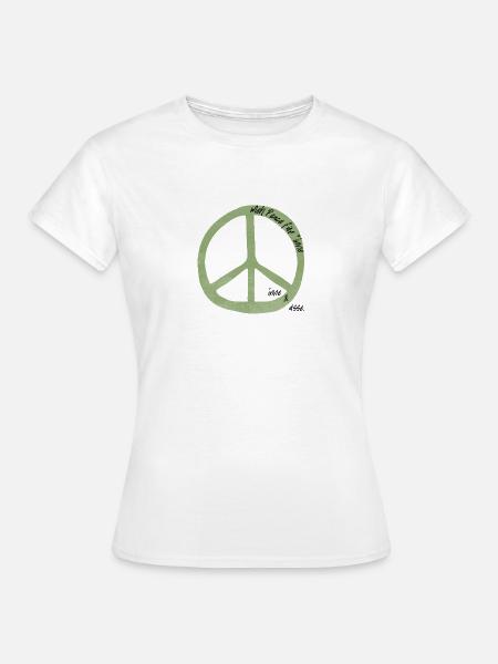 meh Peace - Frauen T-Shirt - Weiß