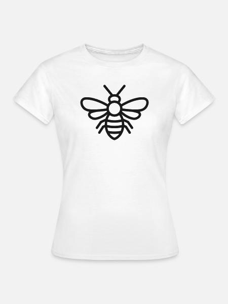 Biene - Frauen T-Shirt - Weiß