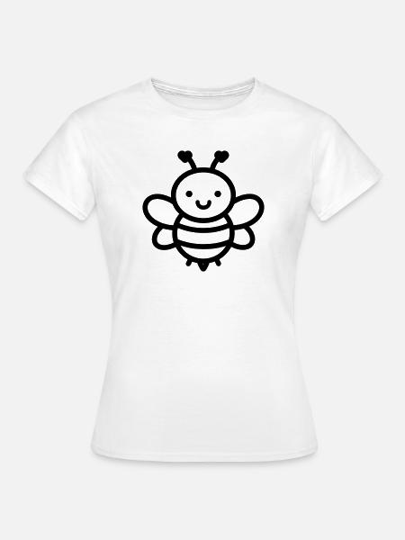 Biene - Frauen T-Shirt - Weiß