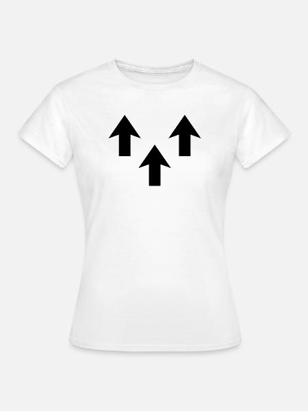 Pfeile - Frauen T-Shirt - Weiß