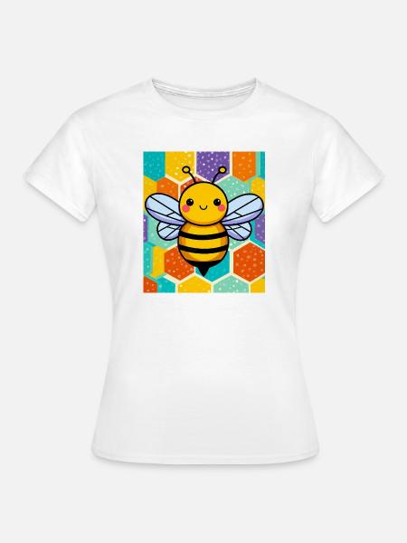 Biene - Frauen T-Shirt - Weiß