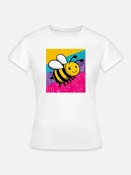Biene - Frauen T-Shirt - Weiß