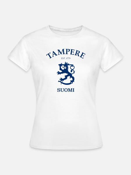 Tampere Suomi Finland Finnland - Frauen T-Shirt - Weiß