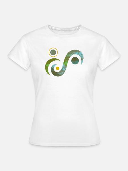 yoga-design_4 - Frauen T-Shirt - Weiß